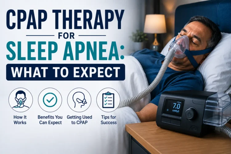 CPAP Therapy for Sleep Apnea: What to Expect 1 CPAP therapy