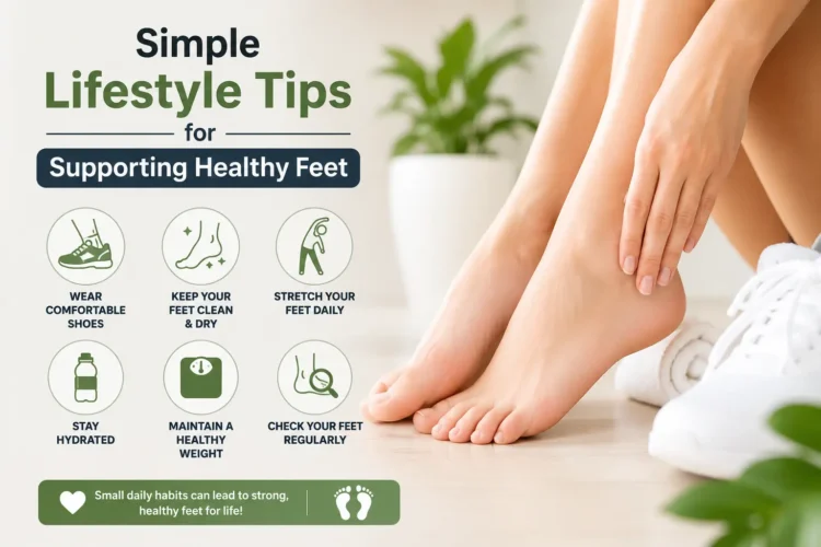 Simple Lifestyle Tips for Supporting Healthy Feet 1 healthy