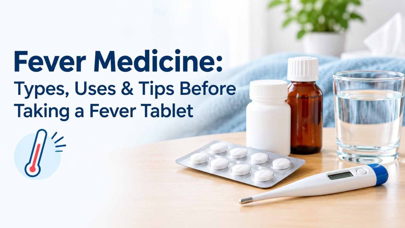 Fever Medicine: Types, Uses & Tips Before Taking a Fever Tablet