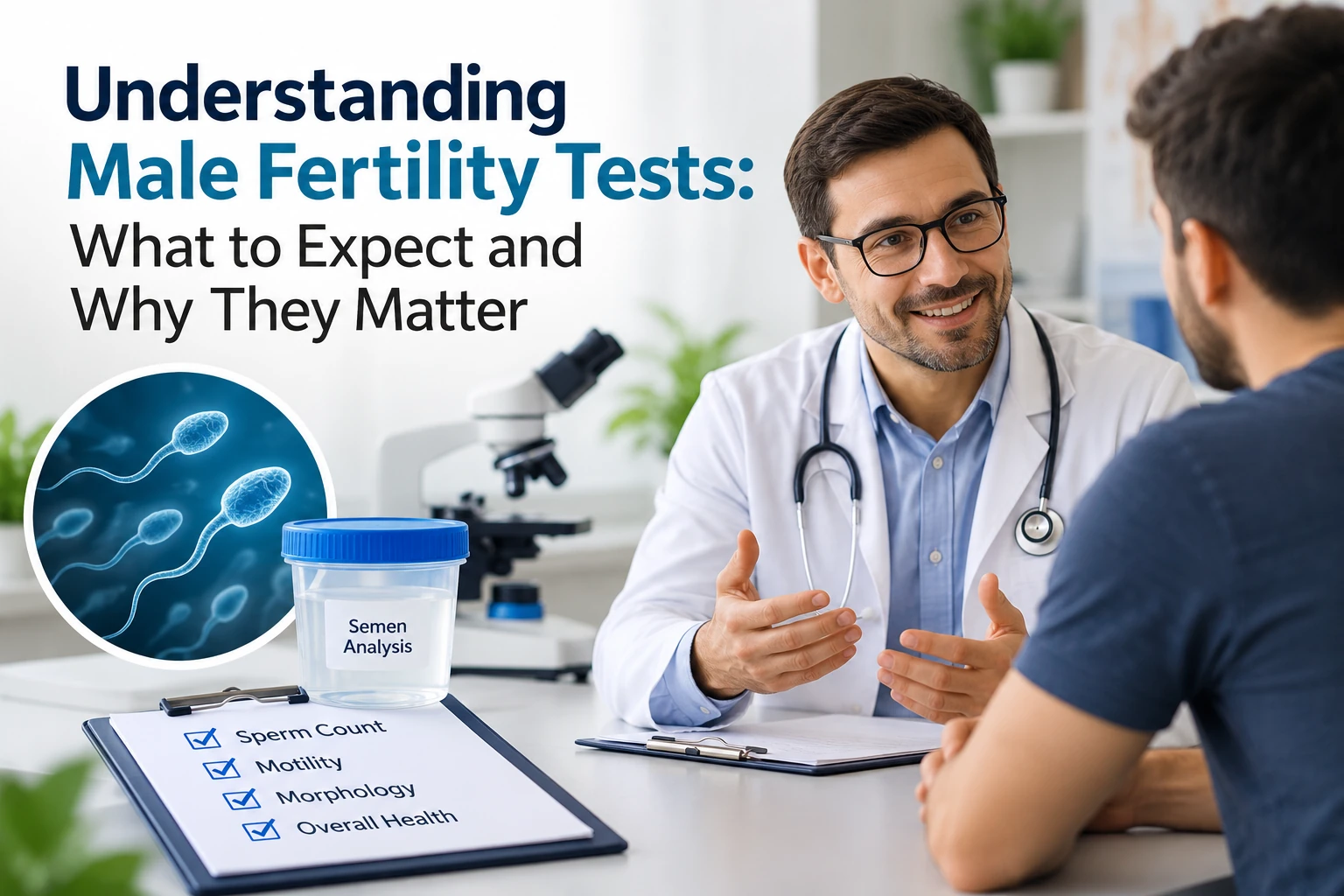 Understanding Male Fertility Tests: What to Expect and Why They Matter 1 Understanding Male Fertility Tests: What to Expect and Why They Matter